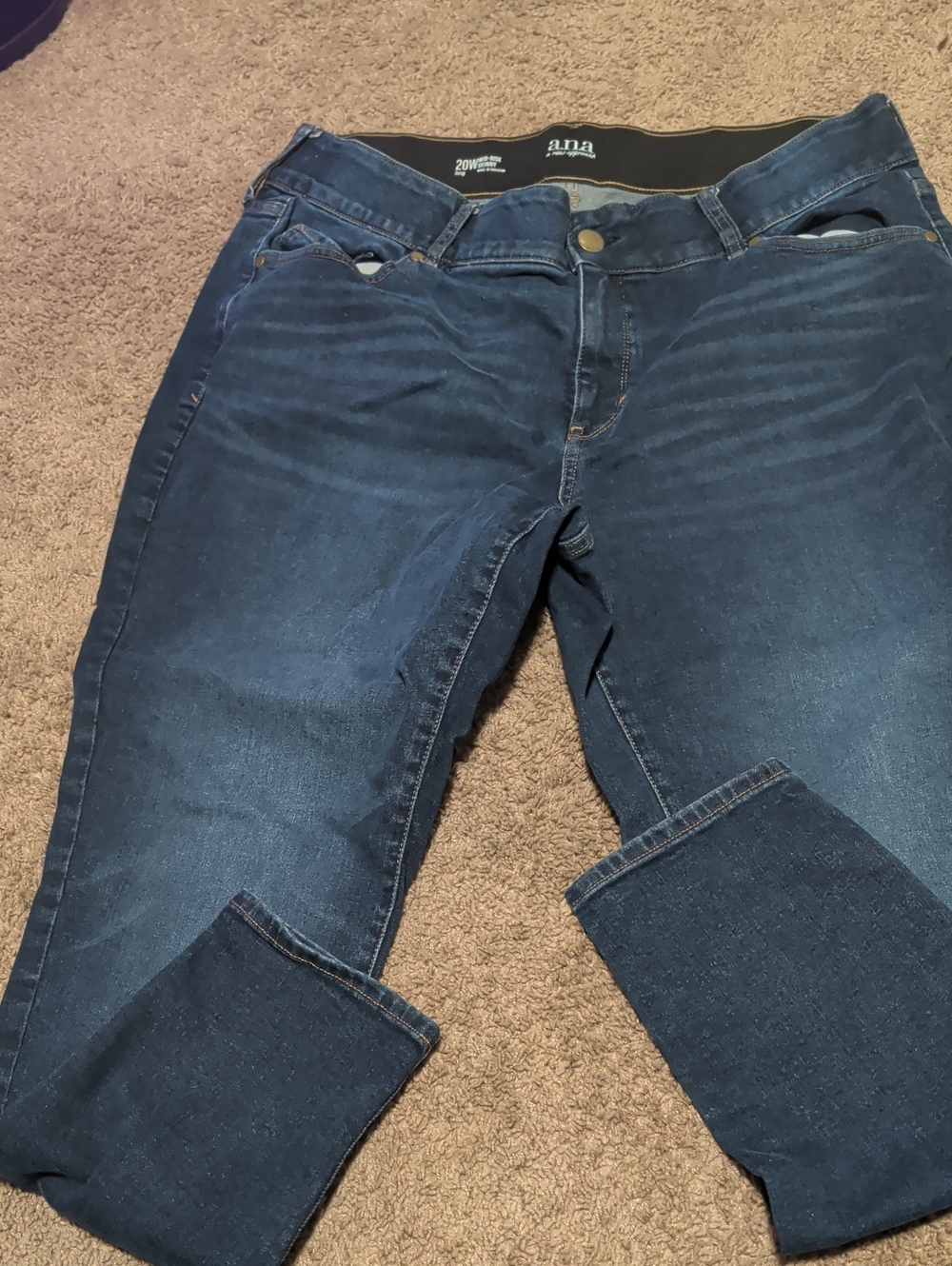 Gently Used. ANA Dark Blue Women’s Stretch Jeans